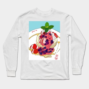 Strawberry Pancakes Long Sleeve T-Shirt